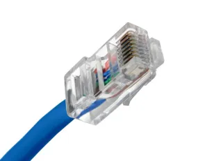 CAT6 Ethernet Patch Cable, Non-Booted, RJ45 - RJ45, 1ft