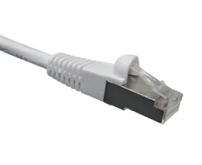 CAT6 Ethernet Patch Cable Shielded, Snagless Molded Boot, RJ45 - RJ45, 25ft