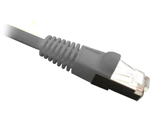 CAT6 Ethernet Patch Cable Shielded, Snagless Molded Boot, S/FTP, RJ45 - RJ45, 25ft