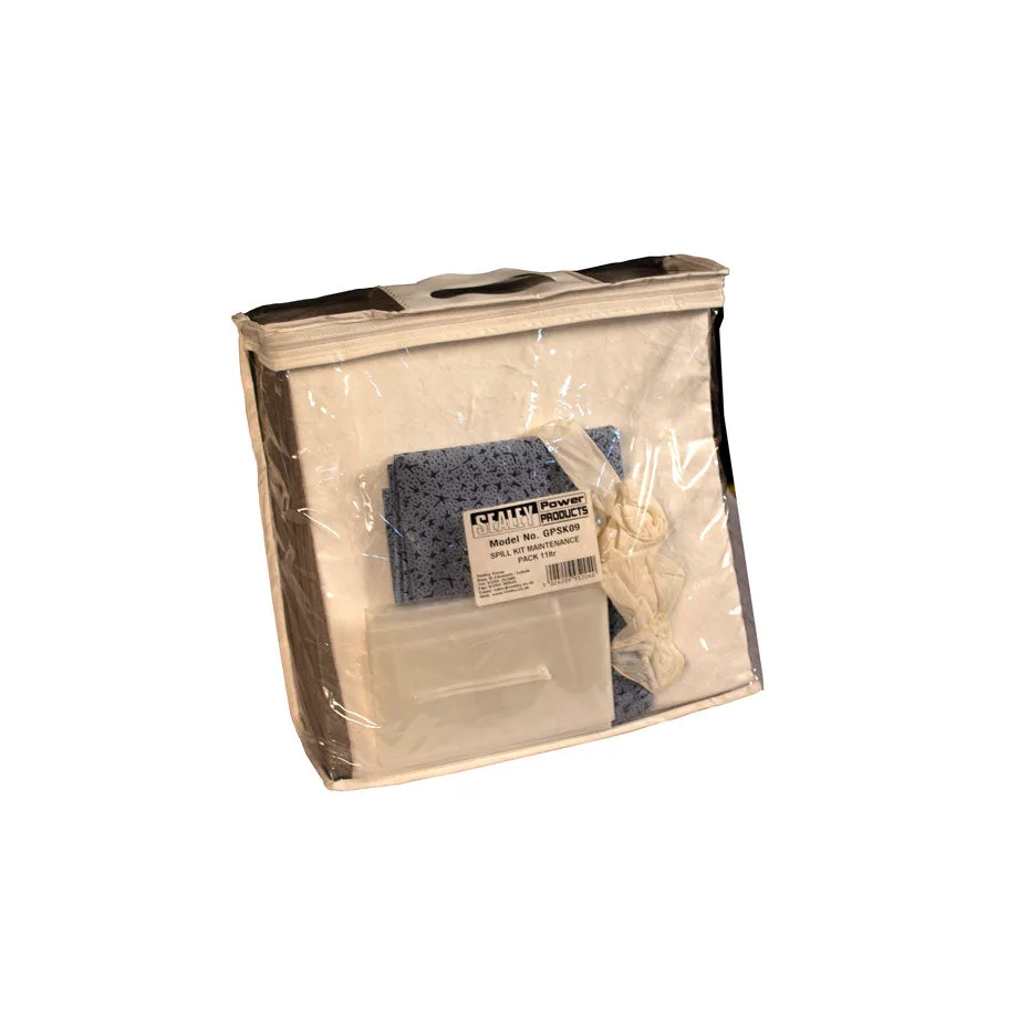 (Clearance) 11ltr Maintenance Spill Kit in Carry Bag - GPSK09 ||  11ltr Absorbency