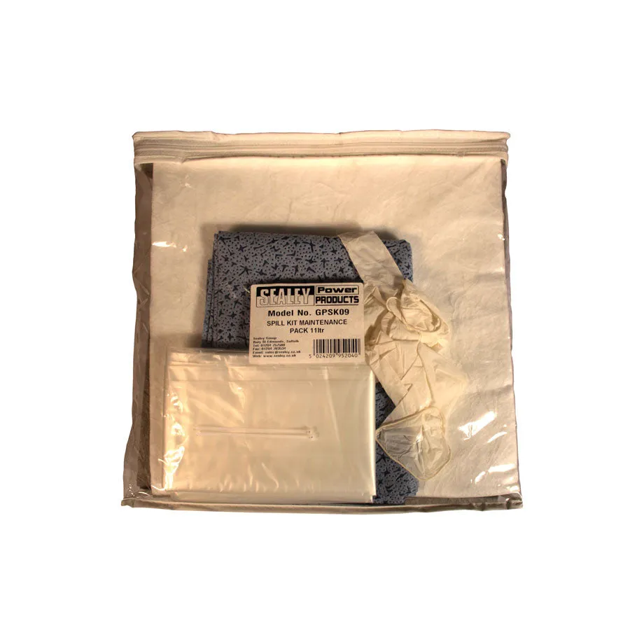 (Clearance) 11ltr Maintenance Spill Kit in Carry Bag - GPSK09 ||  11ltr Absorbency