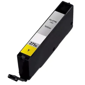 Compatible Canon CLI-271XL Yellow Ink Cartridges PIXMA