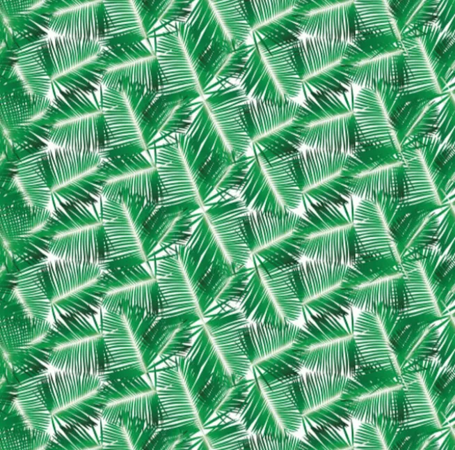 Custom Summer Palms 12" Pattern Heat Transfer Vinyl / Siser Easy Patterns / Printed HTV
