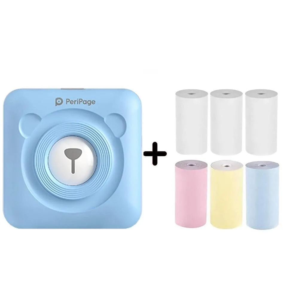 Cute Mini Smartphone Photo Printer