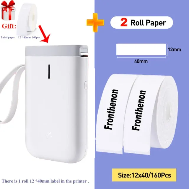D11 Wireless Label Printer Portable Pocket