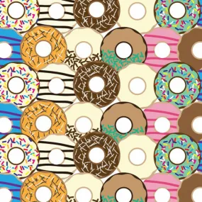 Deluxe Donuts 12" Pattern Heat Transfer Vinyl / Siser Easy Patterns / Printed HTV