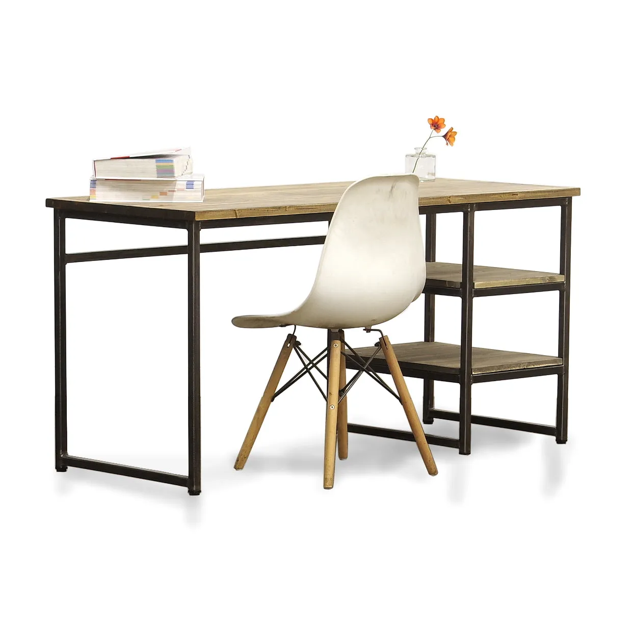 Desk Nº 3 - Gun Metal / Pine