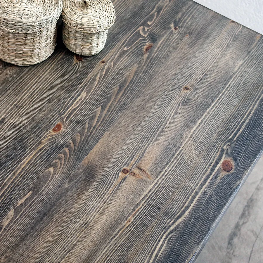 Desk Nº 3 - Gun Metal / Pine