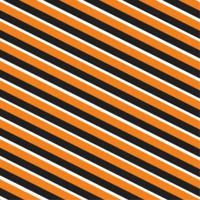 Diagonal Halloween Stripes 12" Pattern Heat Transfer Vinyl / Siser Easy Patterns / Printed HTV / Custom Patterns