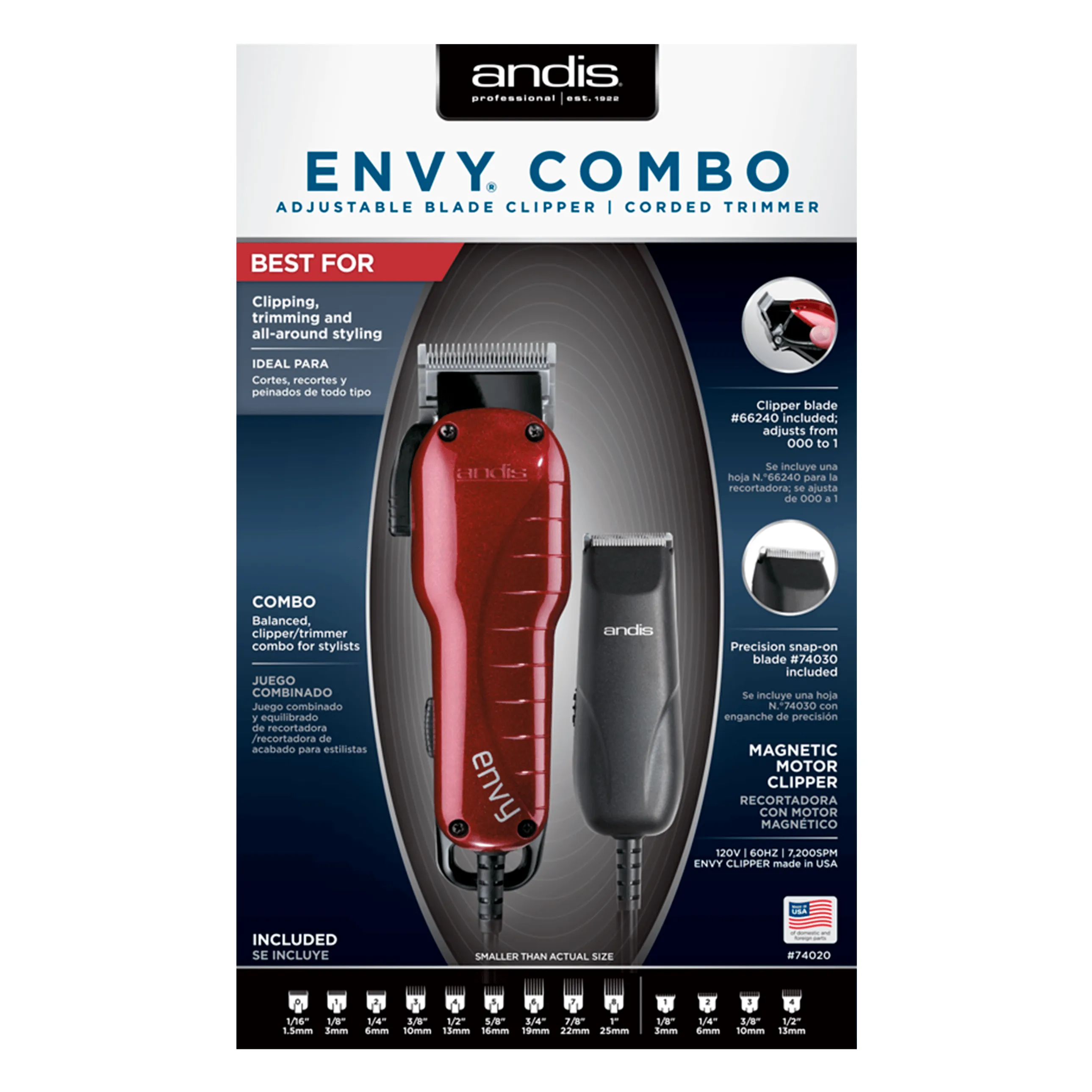 Envy® Combo Clipper   Trimmer