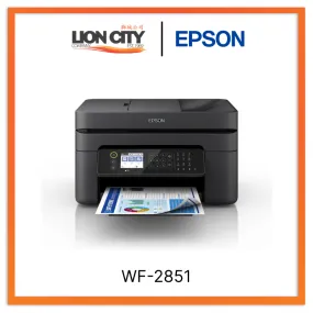 Epson WorkForce WF-2851 Wi-Fi Duplex All-in-One Inkjet Printer