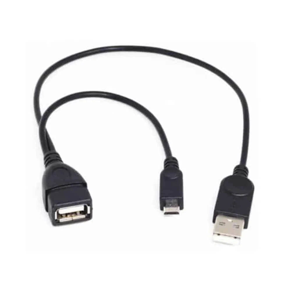 Female USB to Male USB/Micro USB OTG Data Transfer Cable/Connector/Adaptor