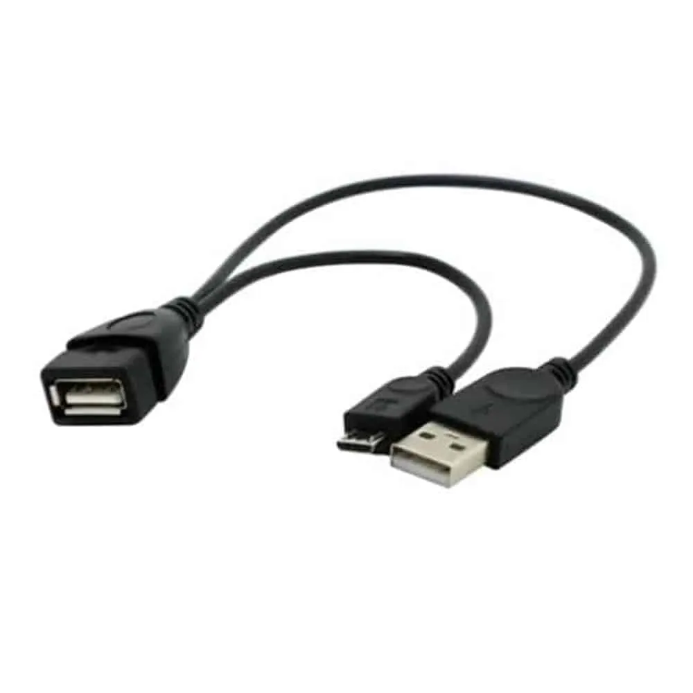 Female USB to Male USB/Micro USB OTG Data Transfer Cable/Connector/Adaptor