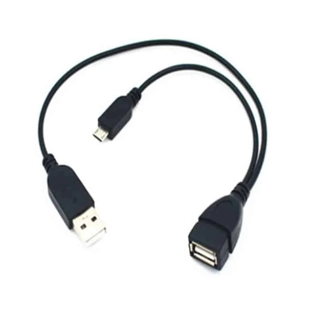 Female USB to Male USB/Micro USB OTG Data Transfer Cable/Connector/Adaptor