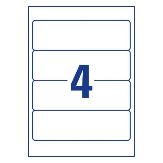 Filing Labels 61 x 192 mm