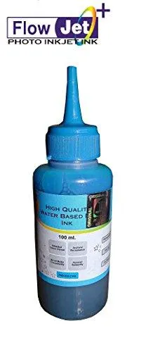 Flowjet Best Selling Photo Quality Refill Ink Bottle Kit with 4nos Free Syringe and needles For Refilling Of HP Deskjet & Canon Inkjet Printers For Accurate Printing.