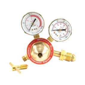Forney 87091 Acetylene Regulator, 2 in Connection