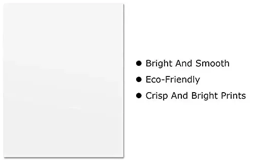 Generic A4 White Sheet Paper for Copy & Multipurpose Paper of 70 GSM (Pack of 100 Sheets)
