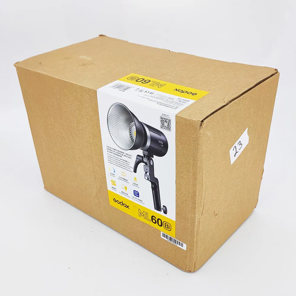 Godox ML60Bi Bi-Colour LED Light 2800K-6500K (Godox Mount) (DEMO STOCK)