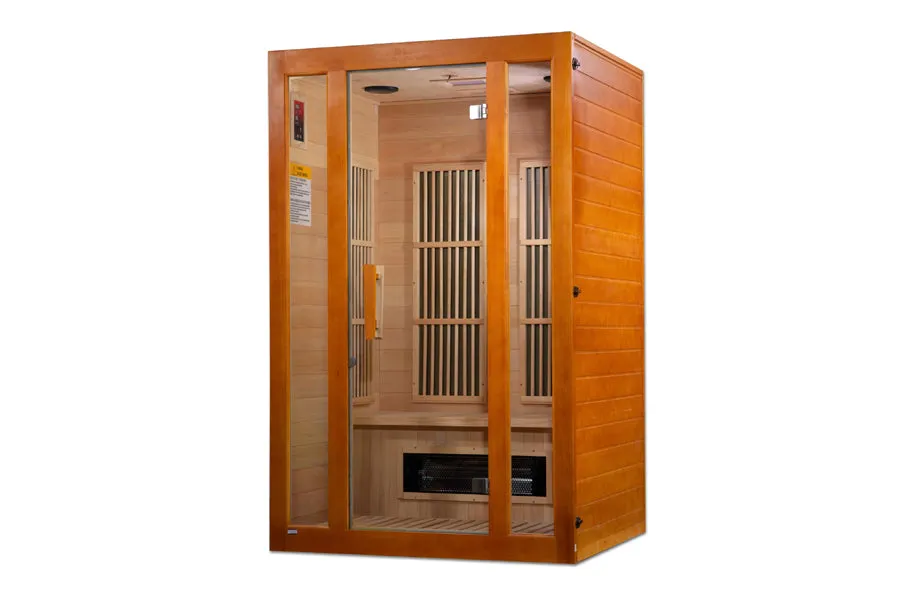 Golden Designs Maxxus "Aspen" Dual Tech 2-Person Low EMF FAR Infrared Sauna