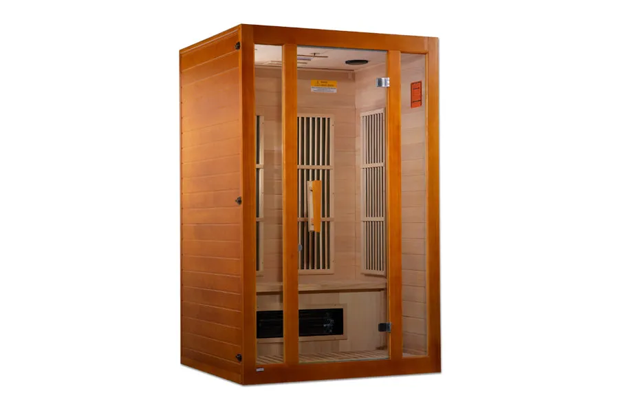 Golden Designs Maxxus "Aspen" Dual Tech 2-Person Low EMF FAR Infrared Sauna