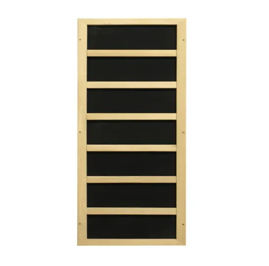 Golden Designs "Reserve Edition" 1-2 Person Full Spectrum PureTech™ Near Zero EMF Infrared Sauna with Himalayan Salt Bar | GDI-8010-03