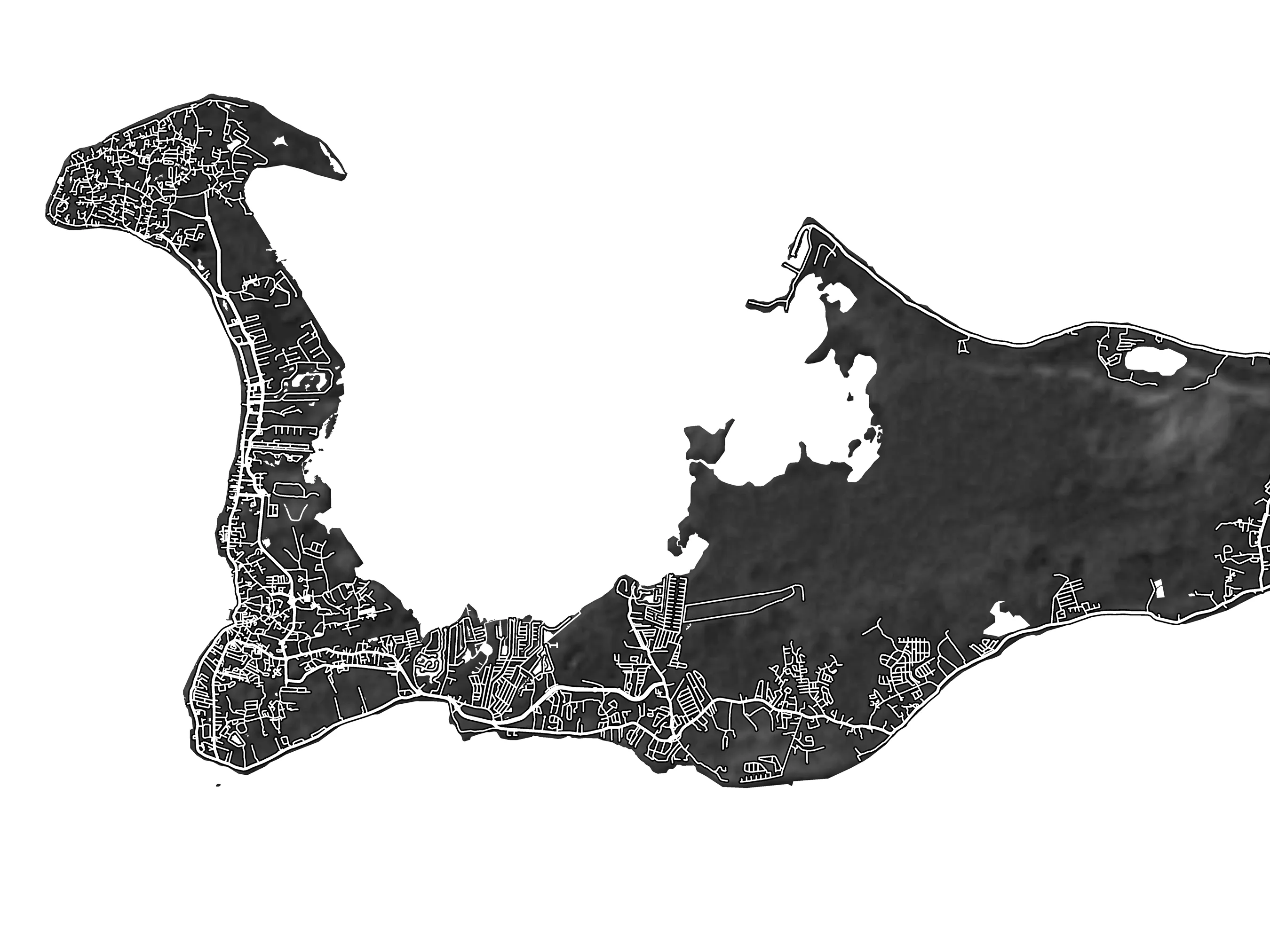 Grand Cayman Island Map Print Poster, Cayman Islands Wall Art Prints, Caribbean Room Decor