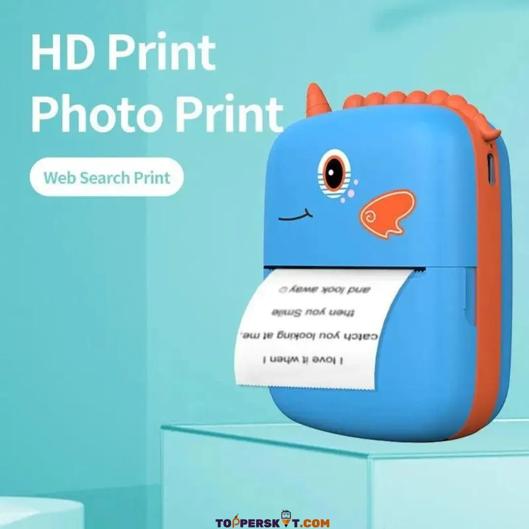 HD Instant Mini Printer - Fun, Learn, and Make Memories (Pack of 1)