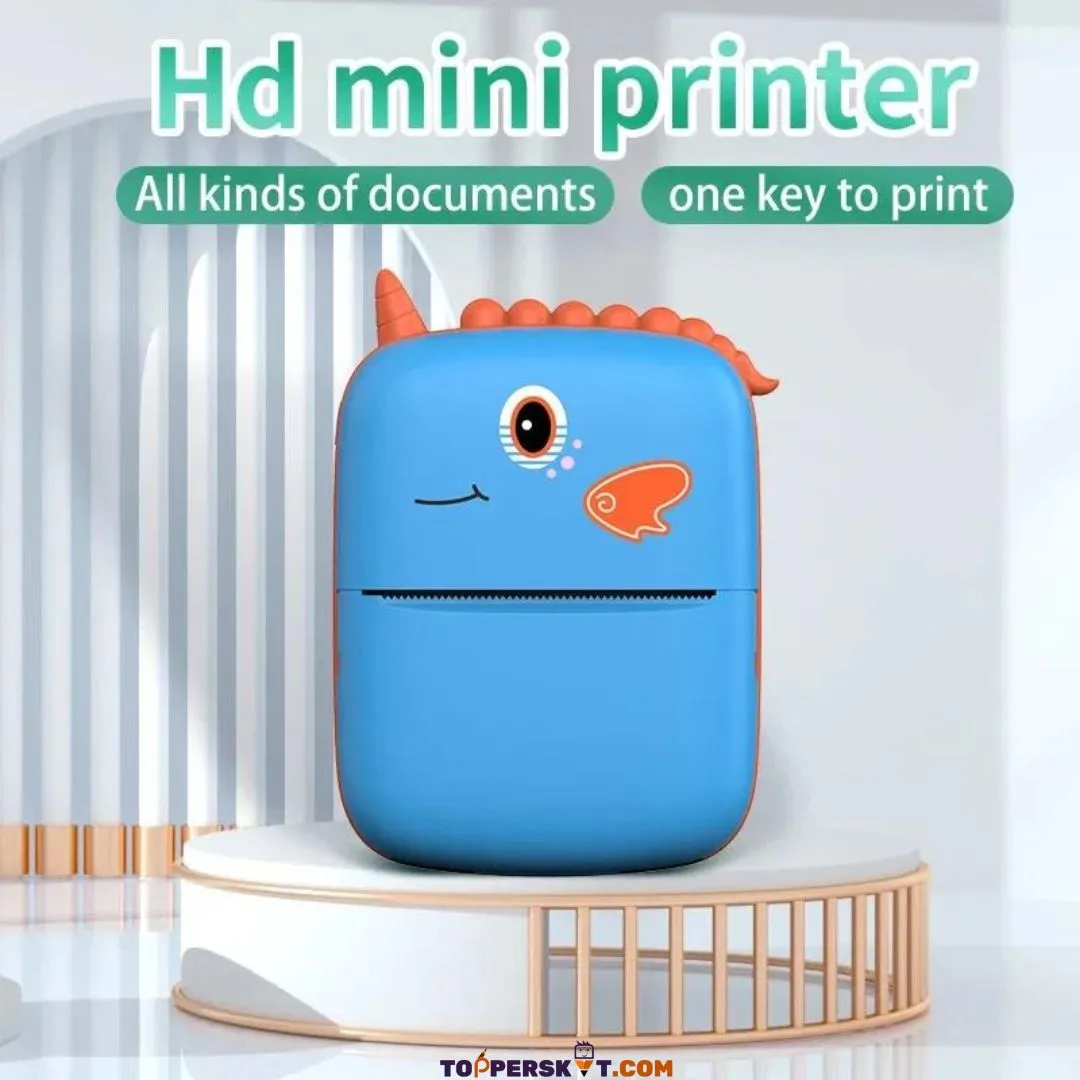 HD Instant Mini Printer - Fun, Learn, and Make Memories (Pack of 1)
