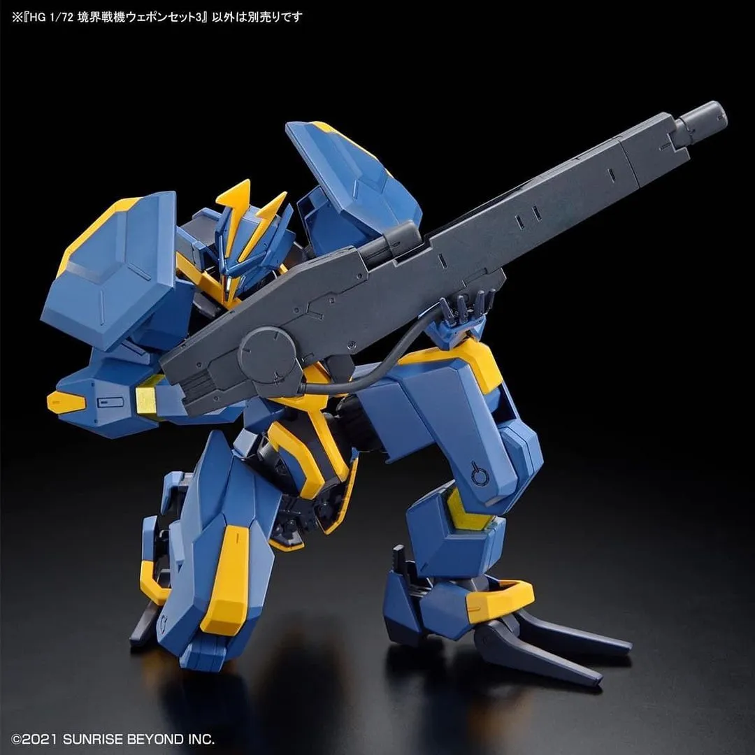 HG Amaim Warrior at the Borderline Weapon Set 3 Kyoukai Senki 1/72