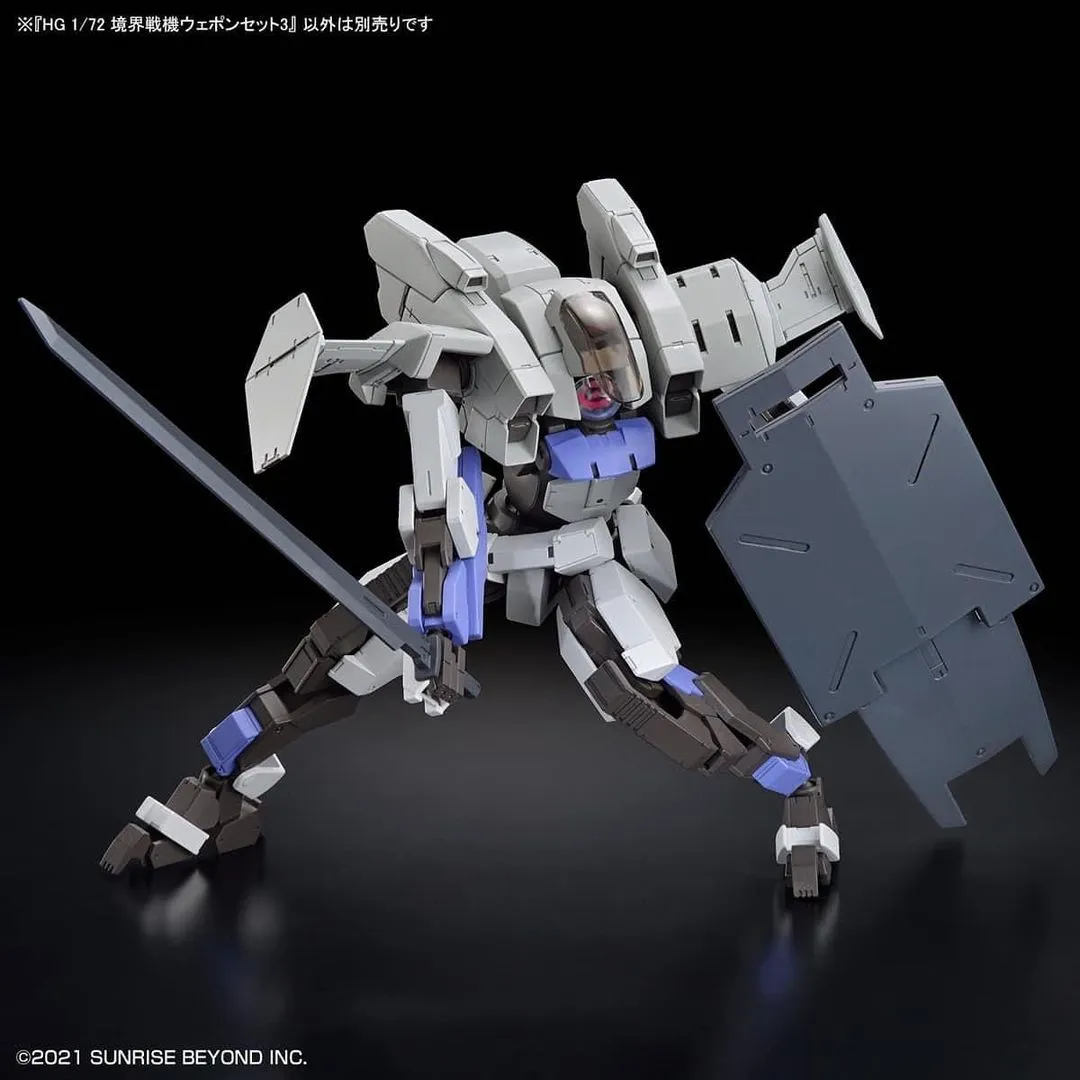 HG Amaim Warrior at the Borderline Weapon Set 3 Kyoukai Senki 1/72