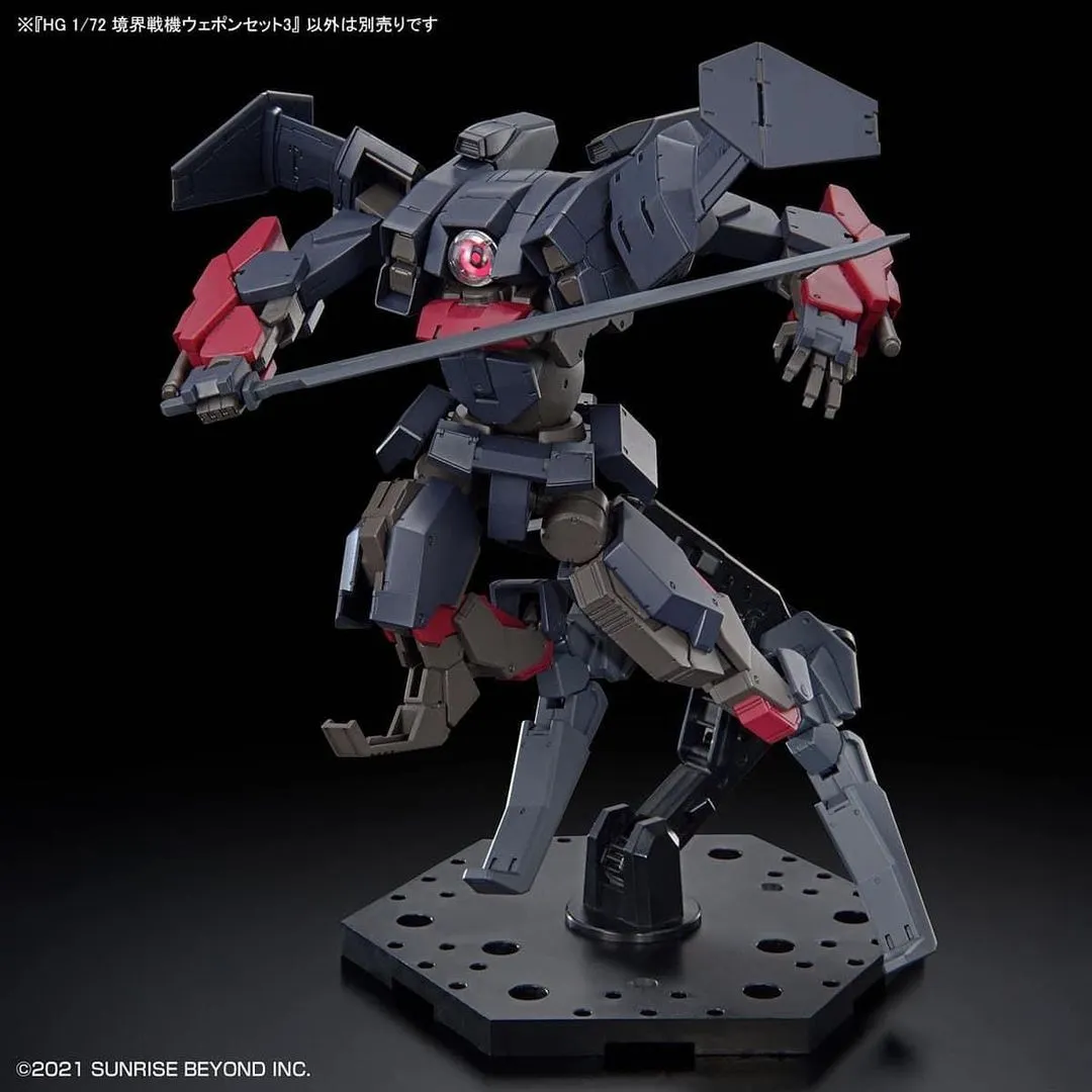 HG Amaim Warrior at the Borderline Weapon Set 3 Kyoukai Senki 1/72