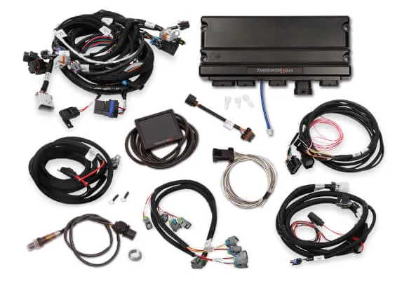HOLLEY TERMINATOR X MAX LS2-LS3 AND LATE 58X-4X LS TRUCK MPFI KIT WITH DBW THROTTLE BODY AND TRANSMISSION CONTROL