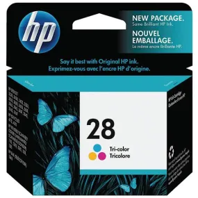 HP 28 Tri-Colour Original Ink Cartridge - C8728AE