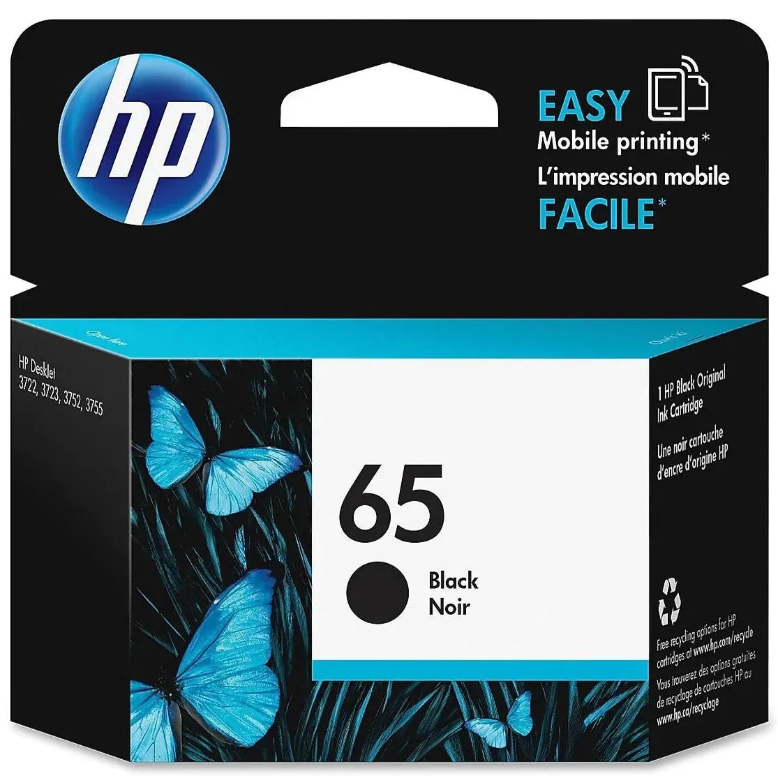 HP 65 Original Ink Cartridge N9K01AN N9K02AN