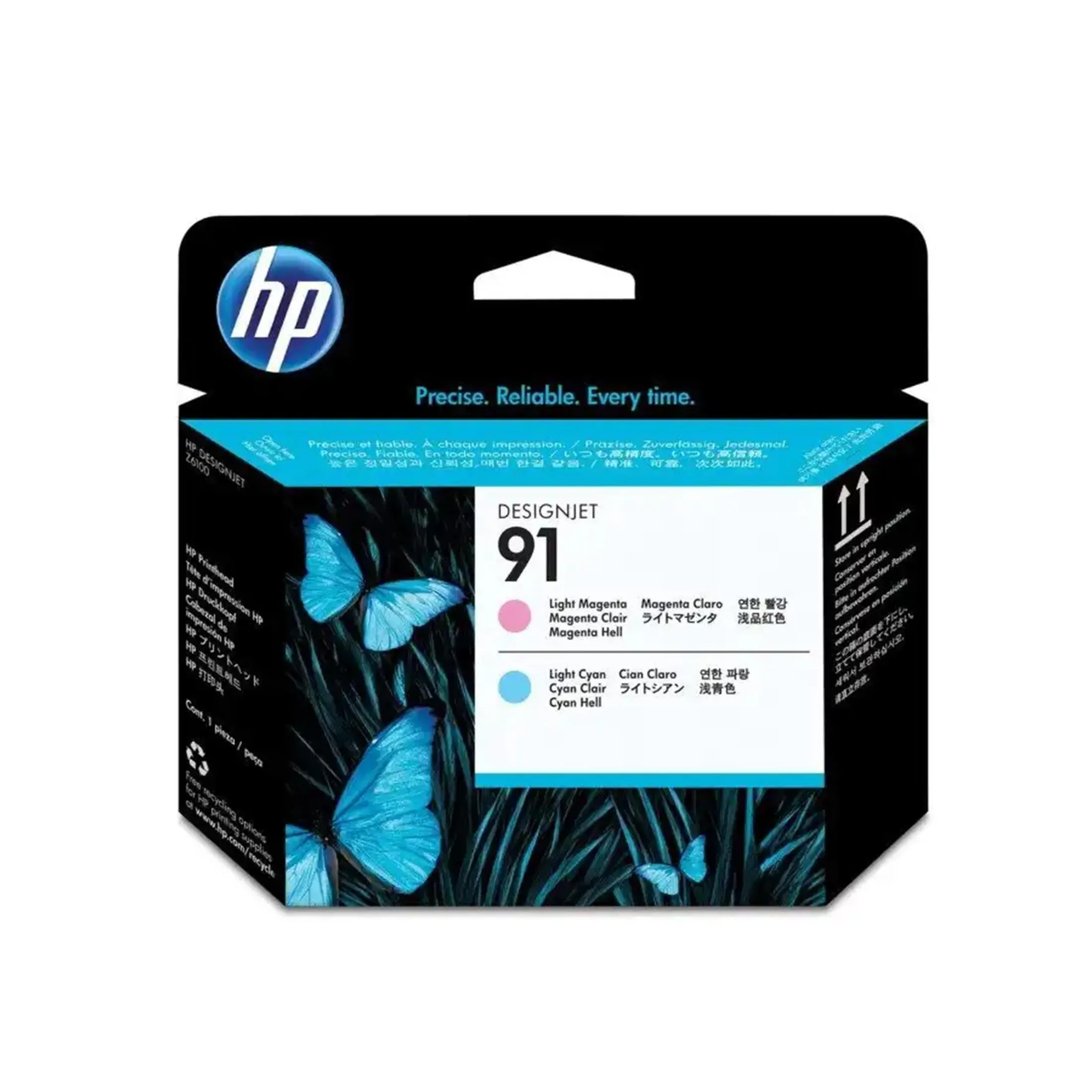 HP 91 Original Printhead - Light Magenta and Light Cyan C9462A