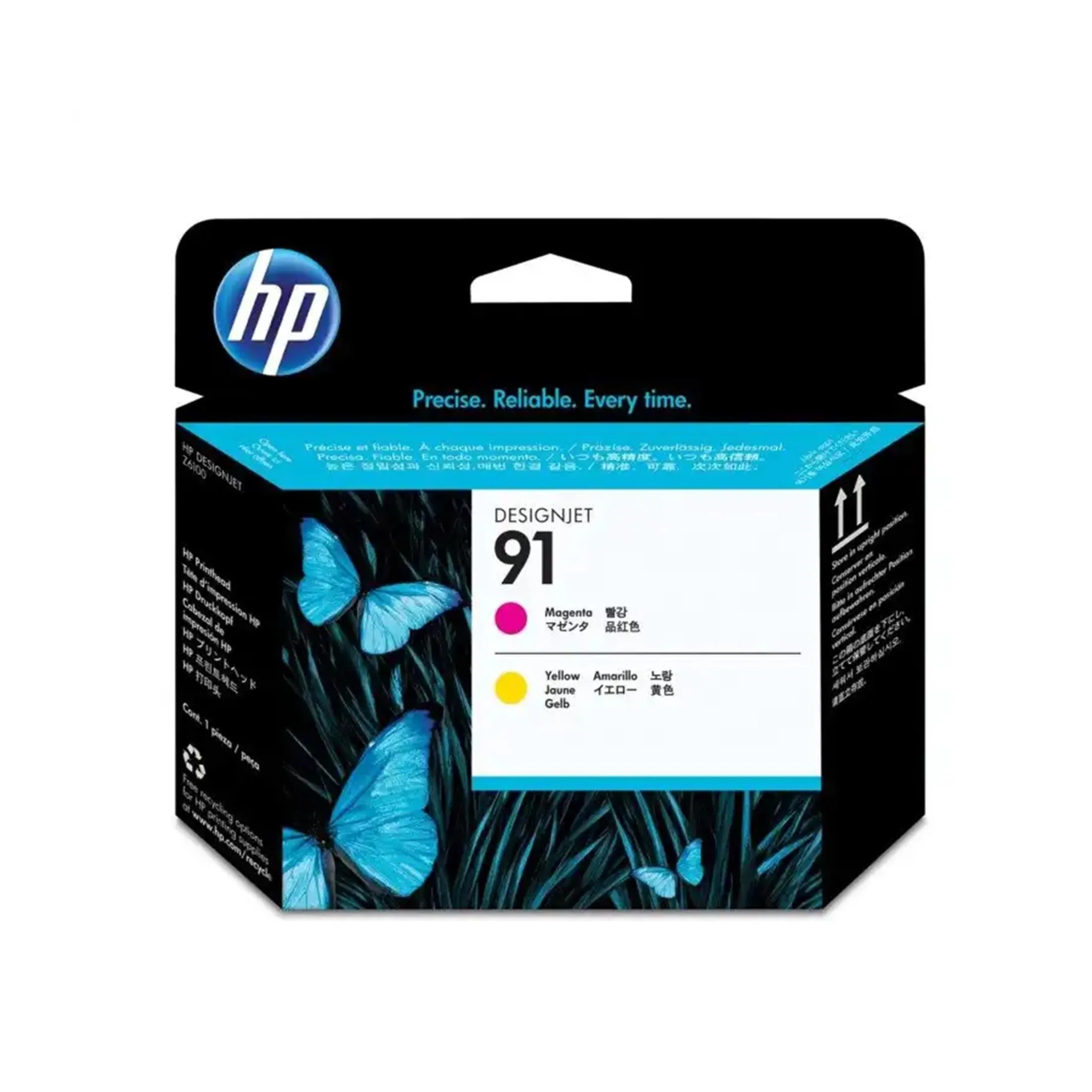 HP 91 Original Printhead - Magenta and Yellow C9461A