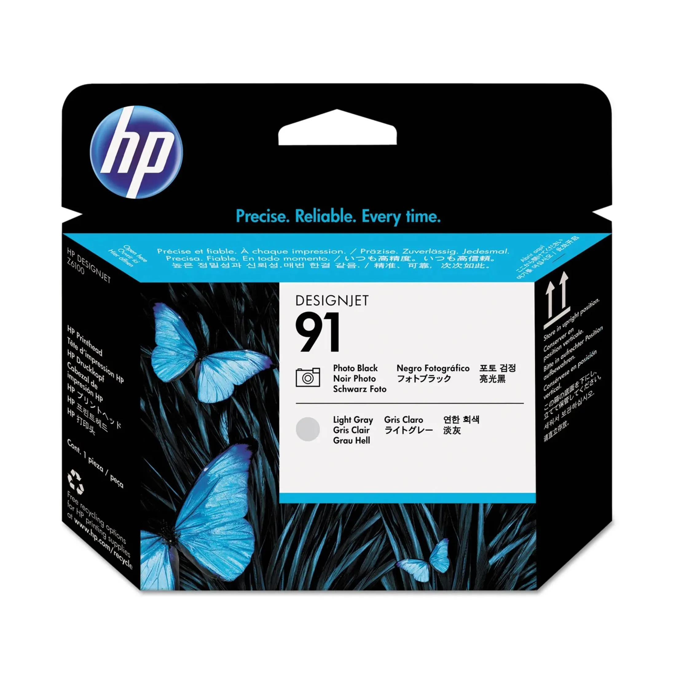 HP 91 Original Printhead - Photo Black and Light Gray C9463A
