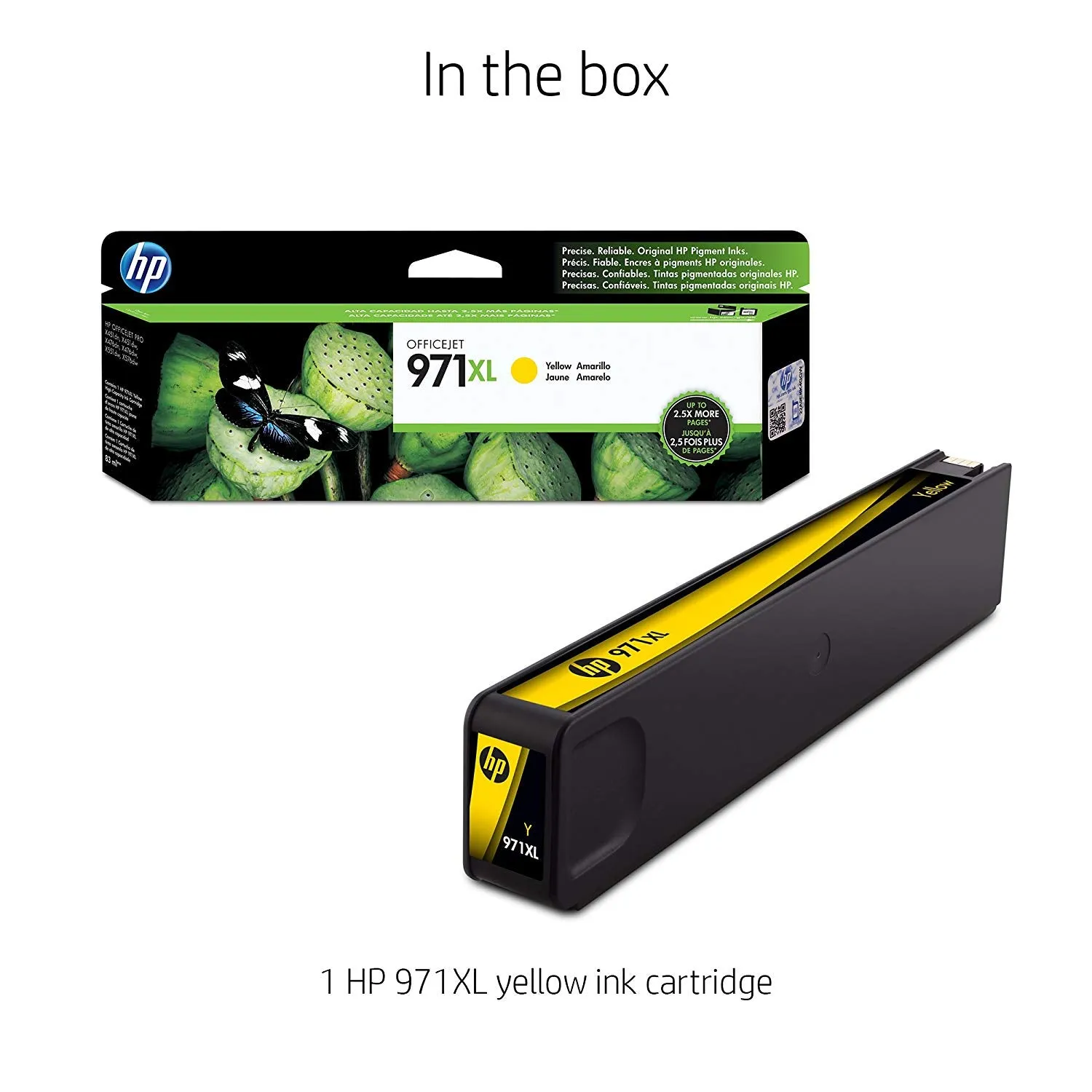 Hp-971XL Yellow