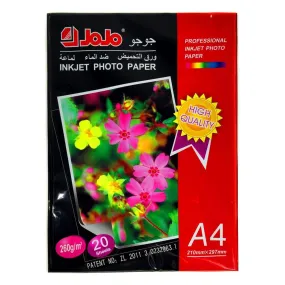 Inkjet Photo Paper A4 260g 20 Sheets
