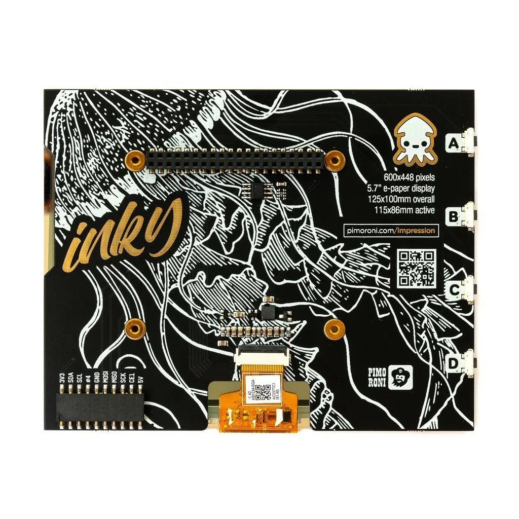 Inky Impression (7 color ePaper/eInk/EPD)
