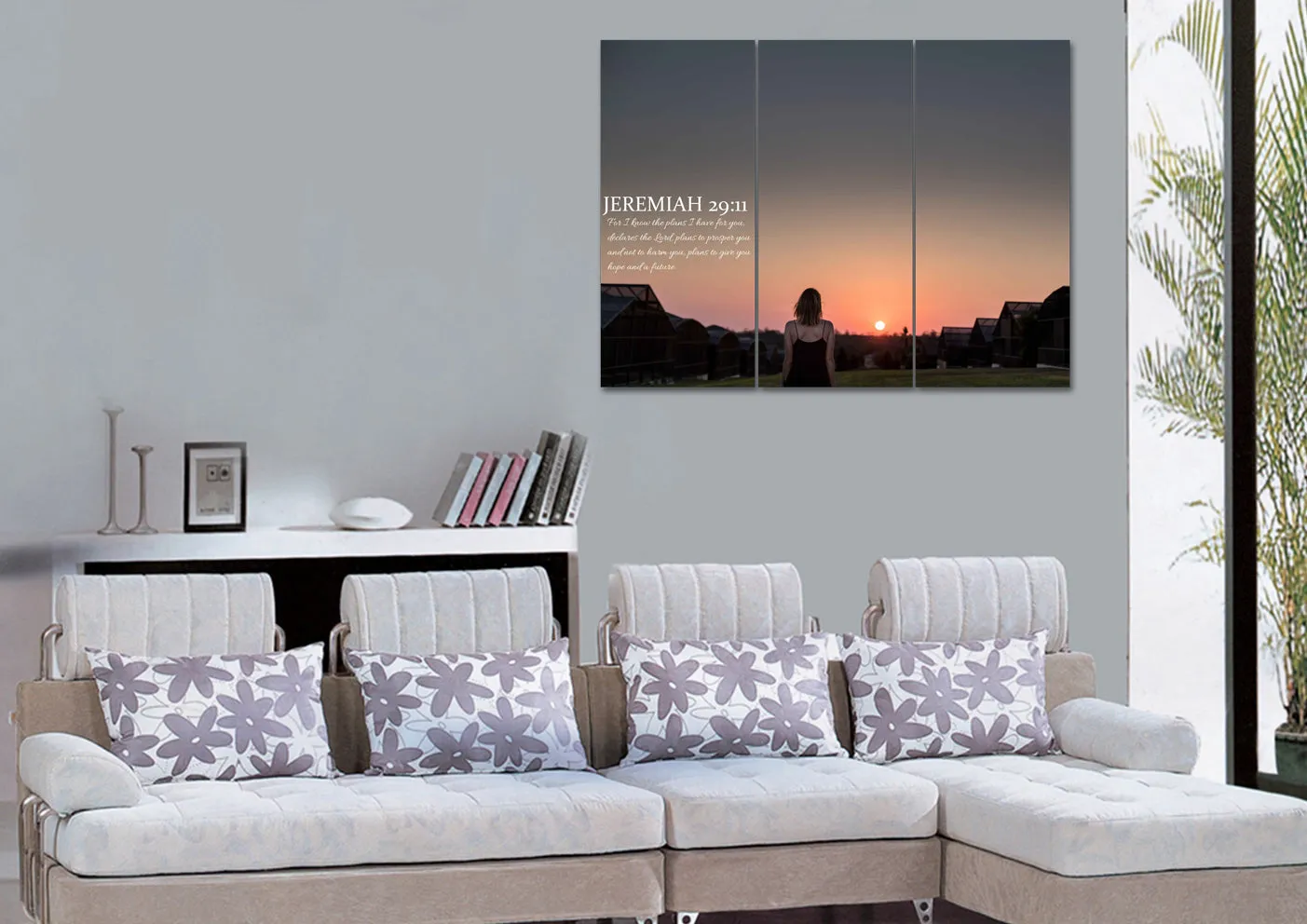 Jeremiah 2911 Niv #7 Bible Verse Canvas Wall Art - Christian Canvas Wall Art