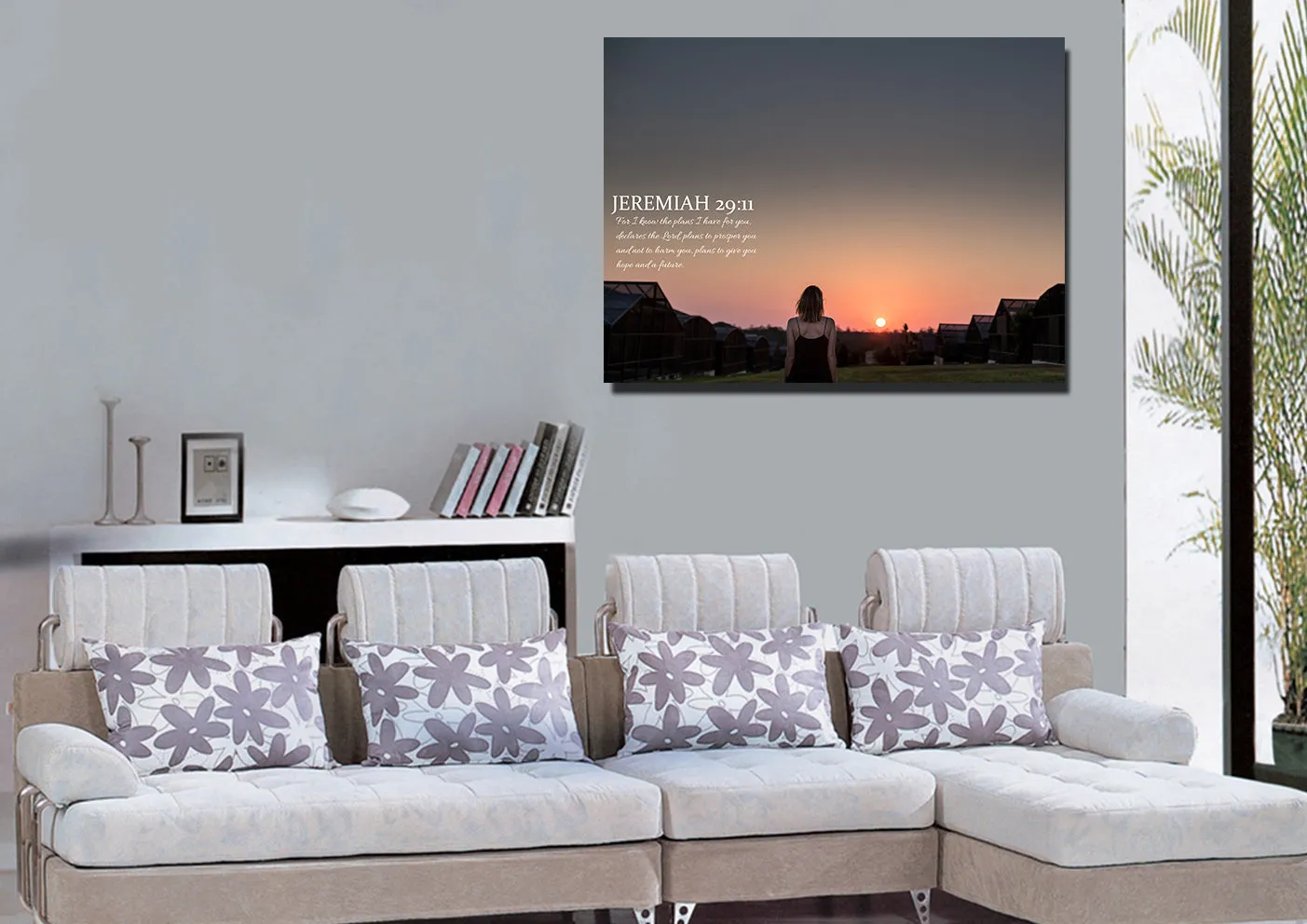 Jeremiah 2911 Niv #7 Bible Verse Canvas Wall Art - Christian Canvas Wall Art
