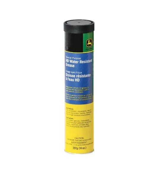 John Deere HD Water Resistant Grease - 397g Cartridge