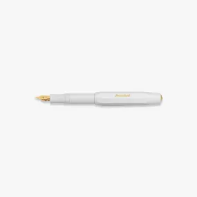 KAWECO CLASSIC SPORT FOUNTAIN PEN M // WHITE