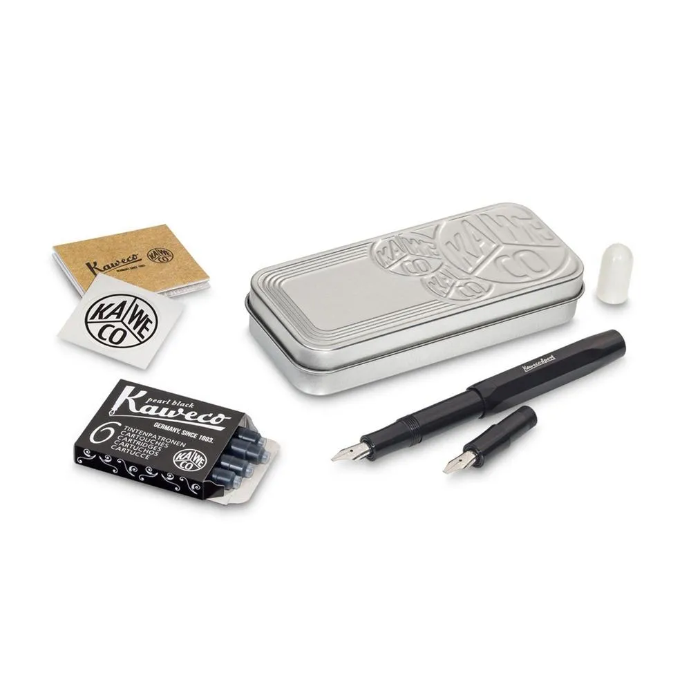 Kaweco Gift Set - Calligraphy Set "S" - Black