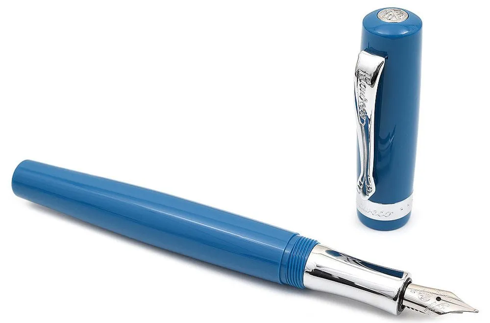 Kaweco Student Broad Nib Vintage Blue Fountain Pen 10000784