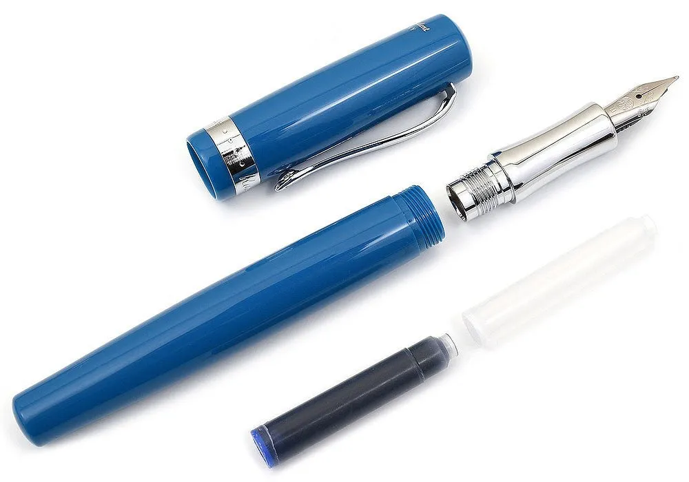 Kaweco Student Broad Nib Vintage Blue Fountain Pen 10000784