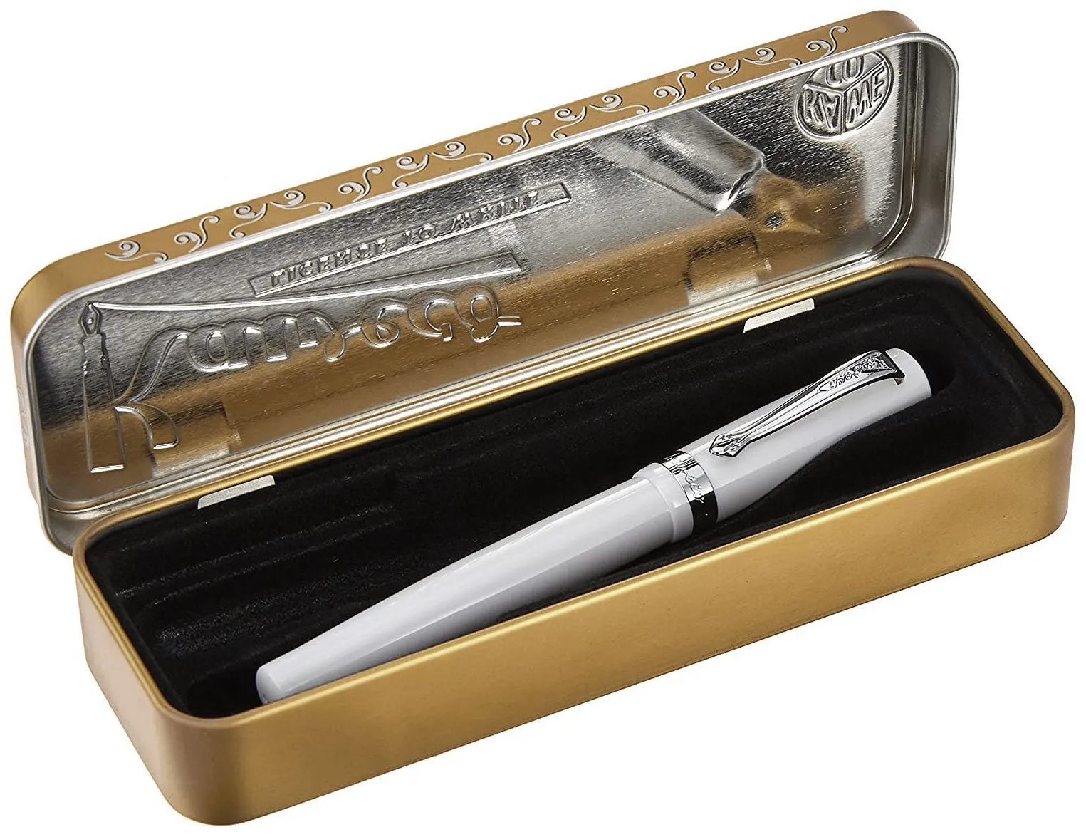 Kaweco Student Broad Nib White Fountain Pen 10000163