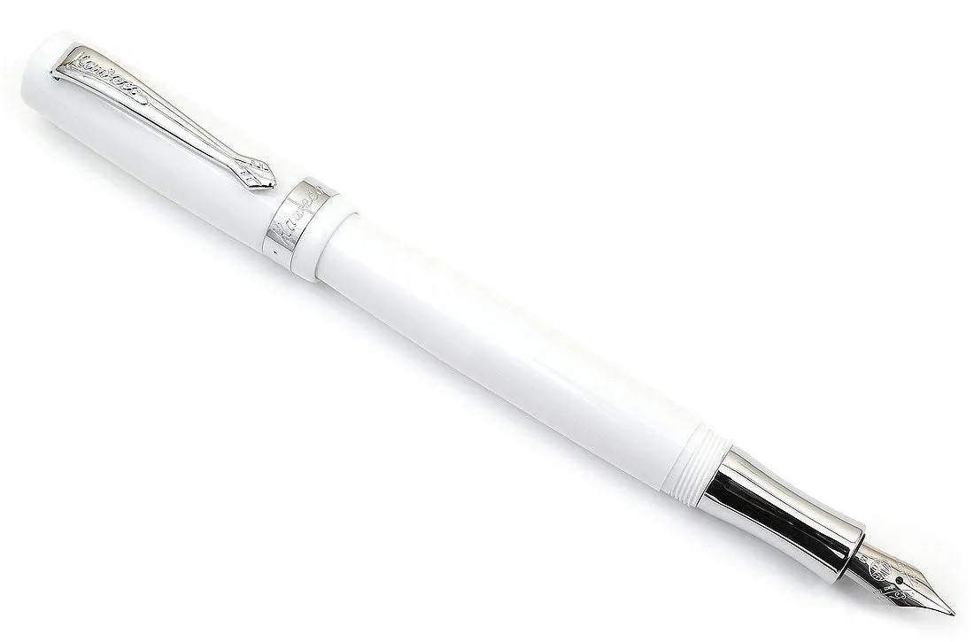 Kaweco Student Broad Nib White Fountain Pen 10000163